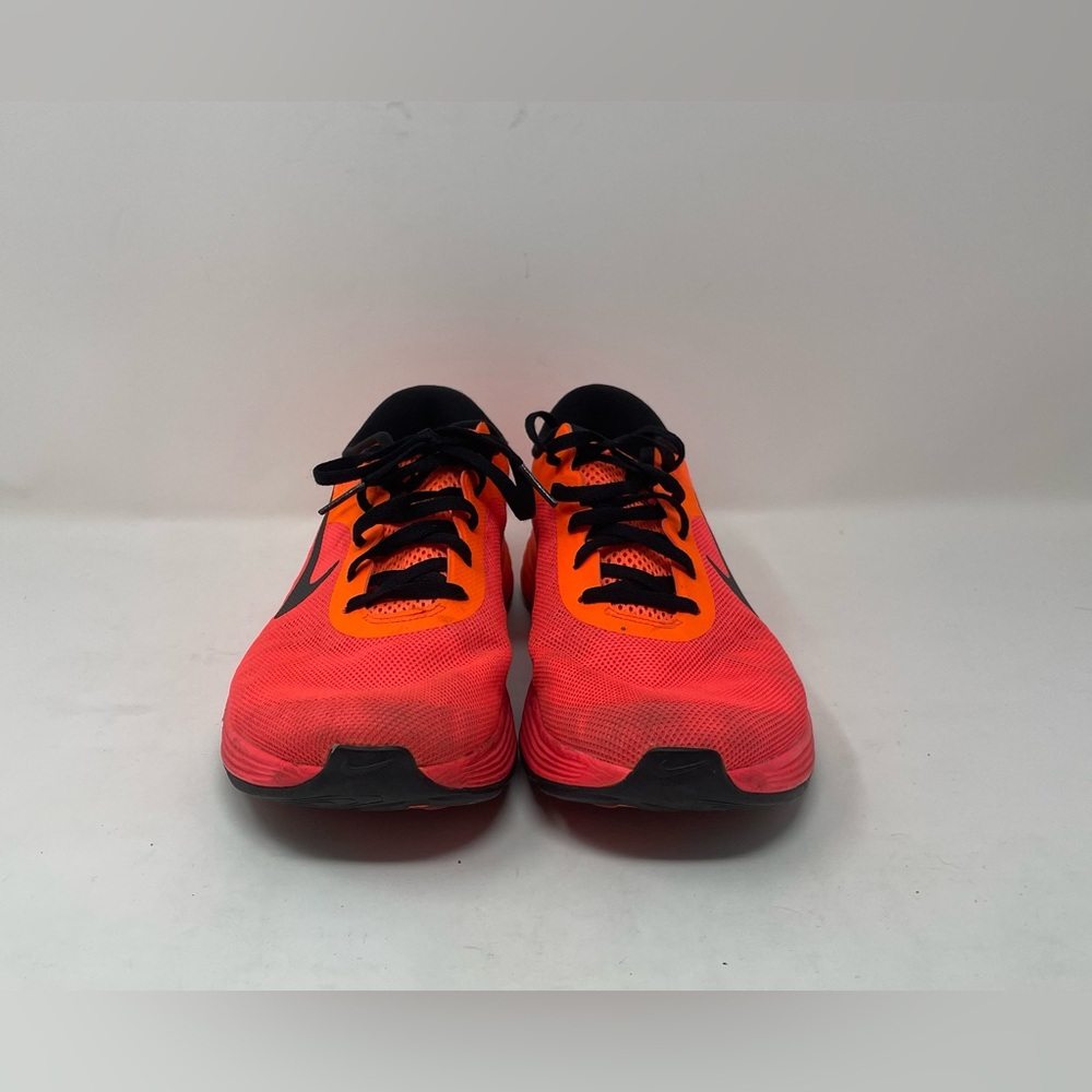 Nike Women Running Shoes Orange Black Size 9.5 - Picture 2 of 8